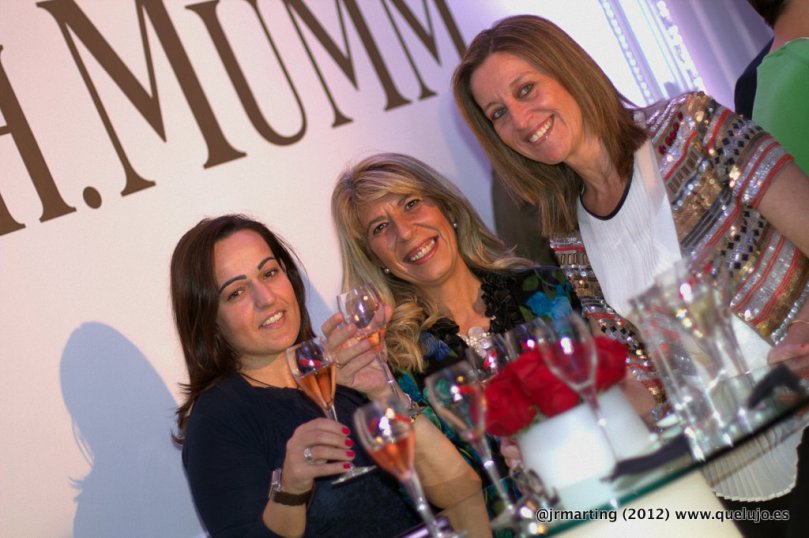 Champagne Mumm maría bretón gallego